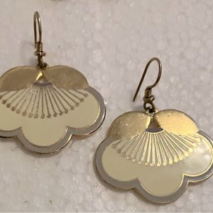 VINTAGE 90s: Laurel Burch ORIGINAL, gorgeous, unique boutique earrings